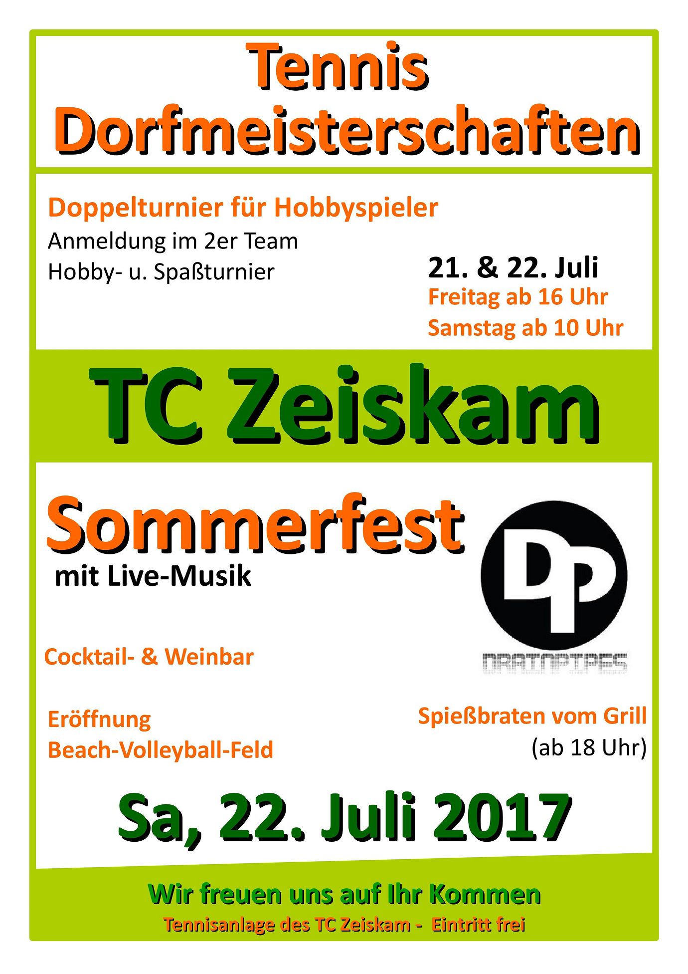 Plakat Sommerfest 2017